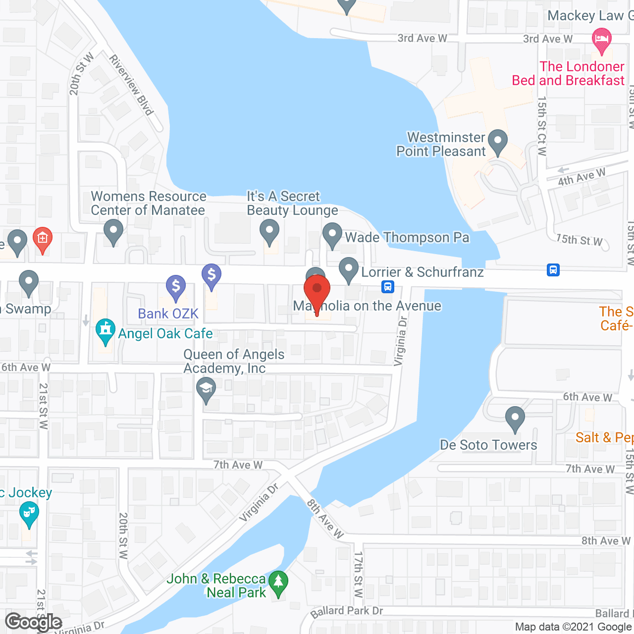 Magnolia on the Avenue in google map