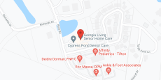 Cypress Pond Senior Living in google map