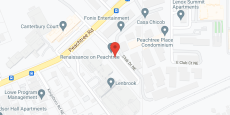 Renaissance on Peachtree in google map