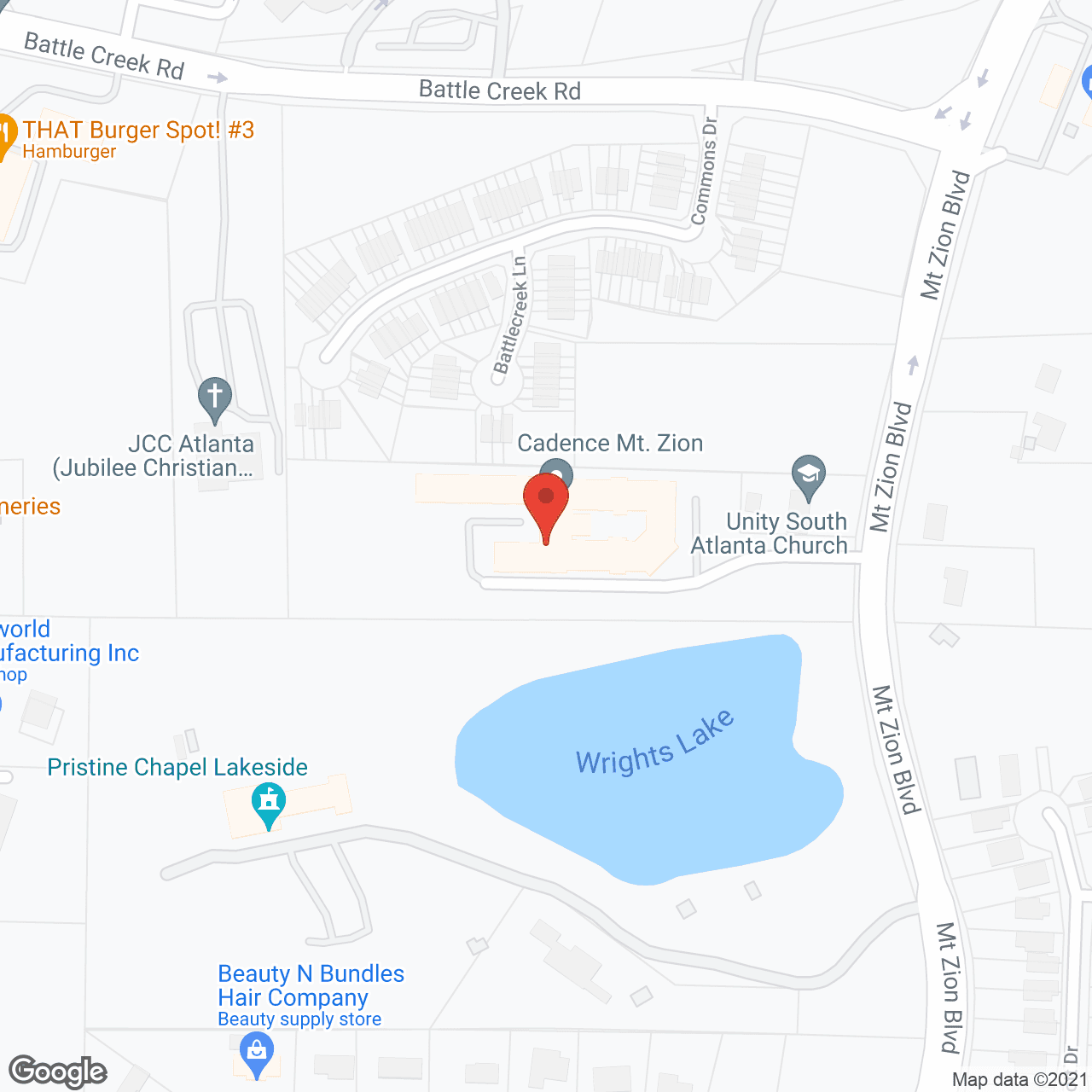 The Carriages of Mt. Zion in google map