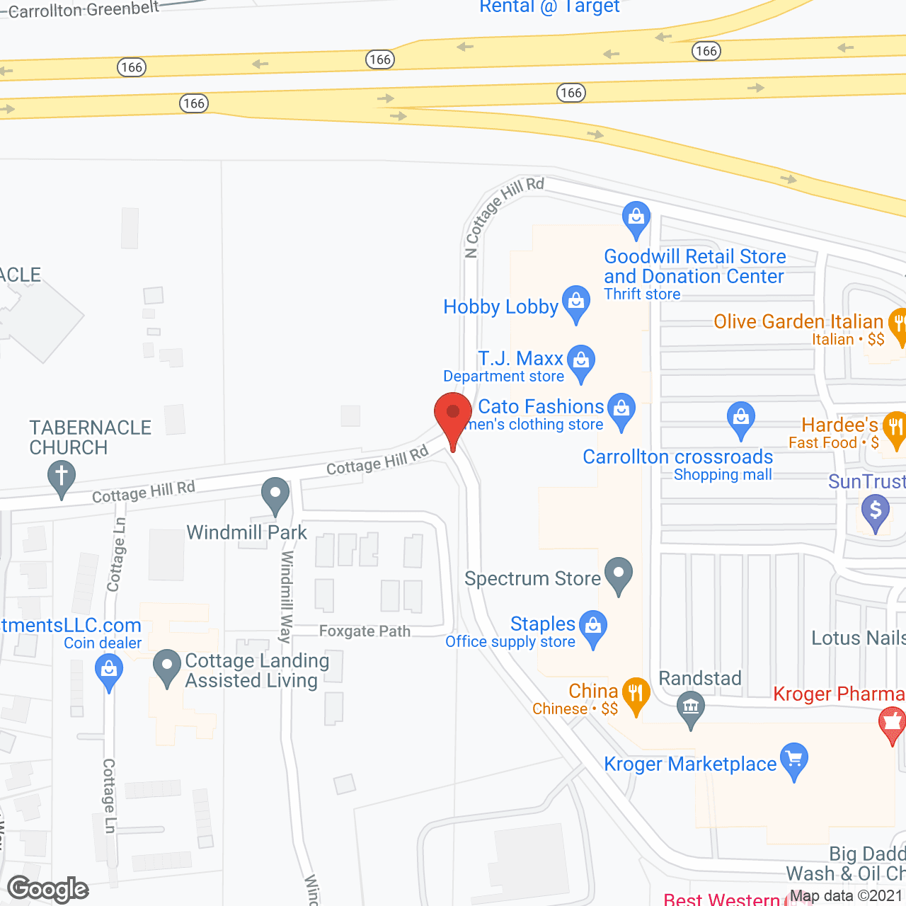 Barclay House of Carrollton in google map