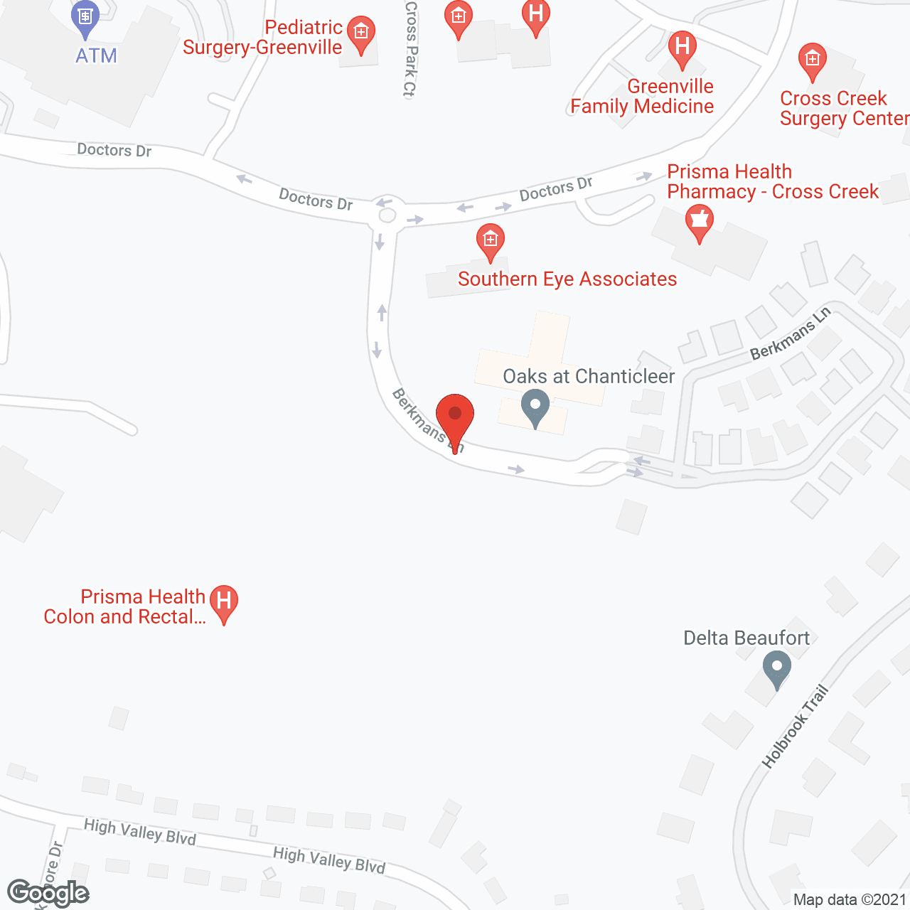 Brookstone Terrace of Chanticleer in google map