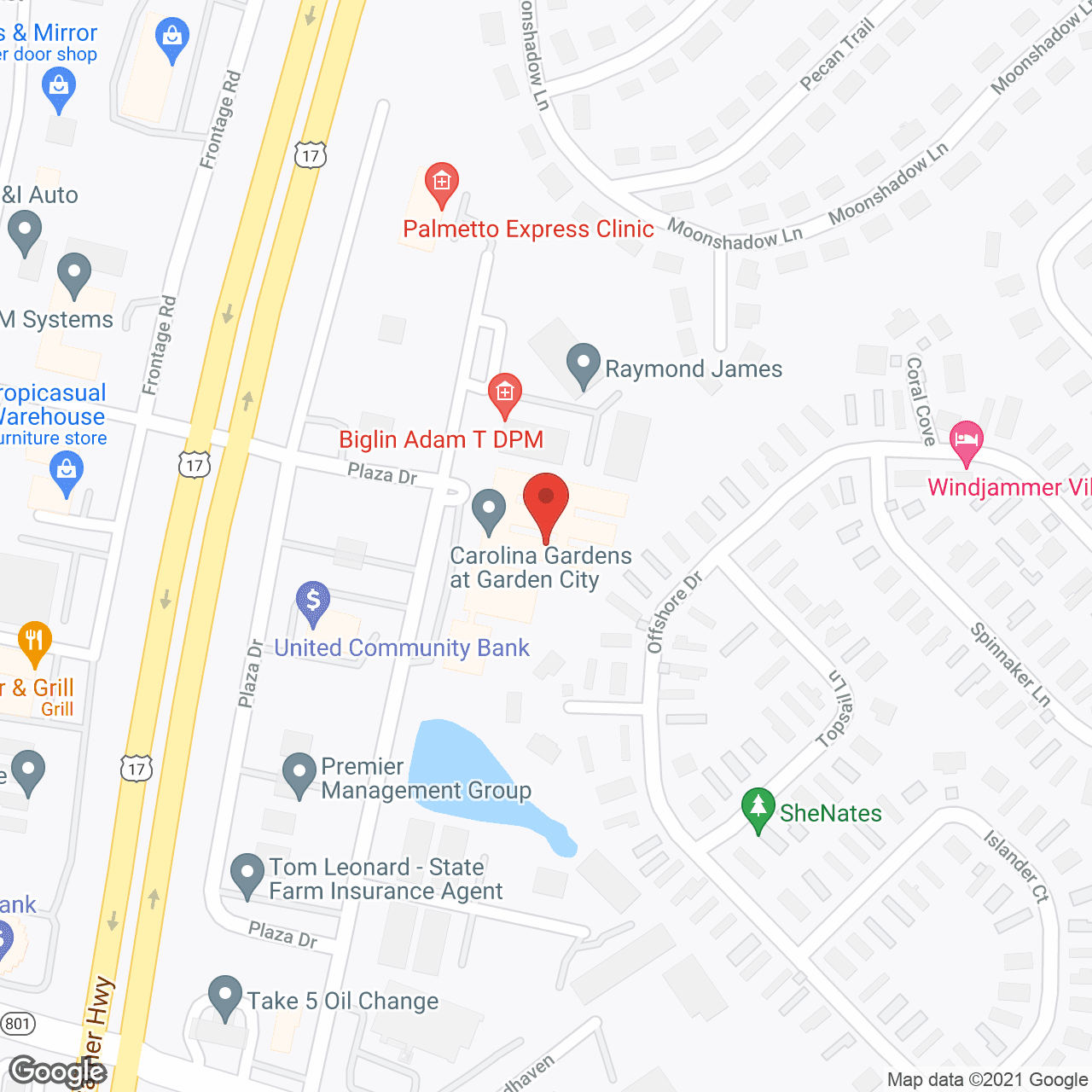 Windrush at Garden City Assisted Living in google map