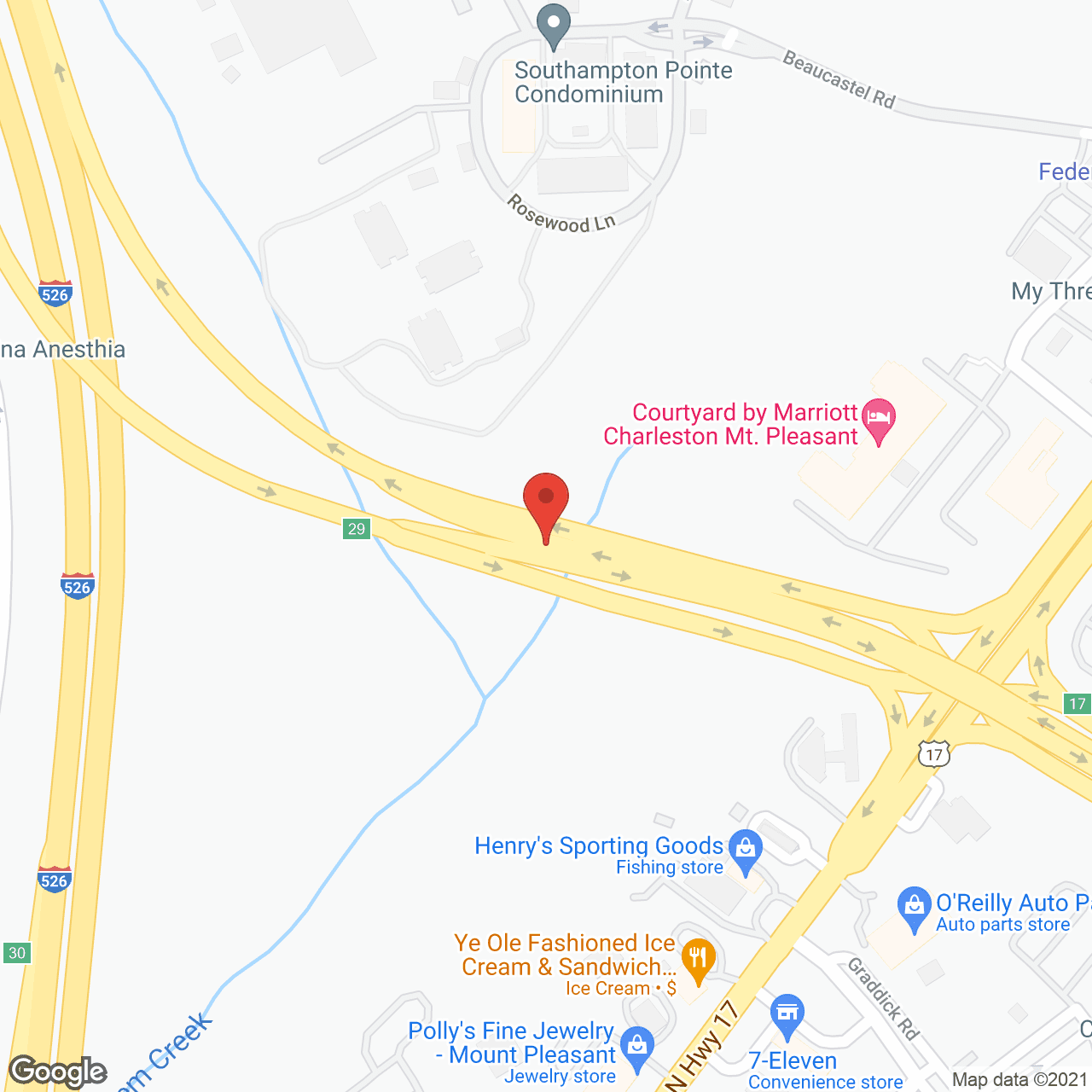 Cooper River Assisted Living in google map