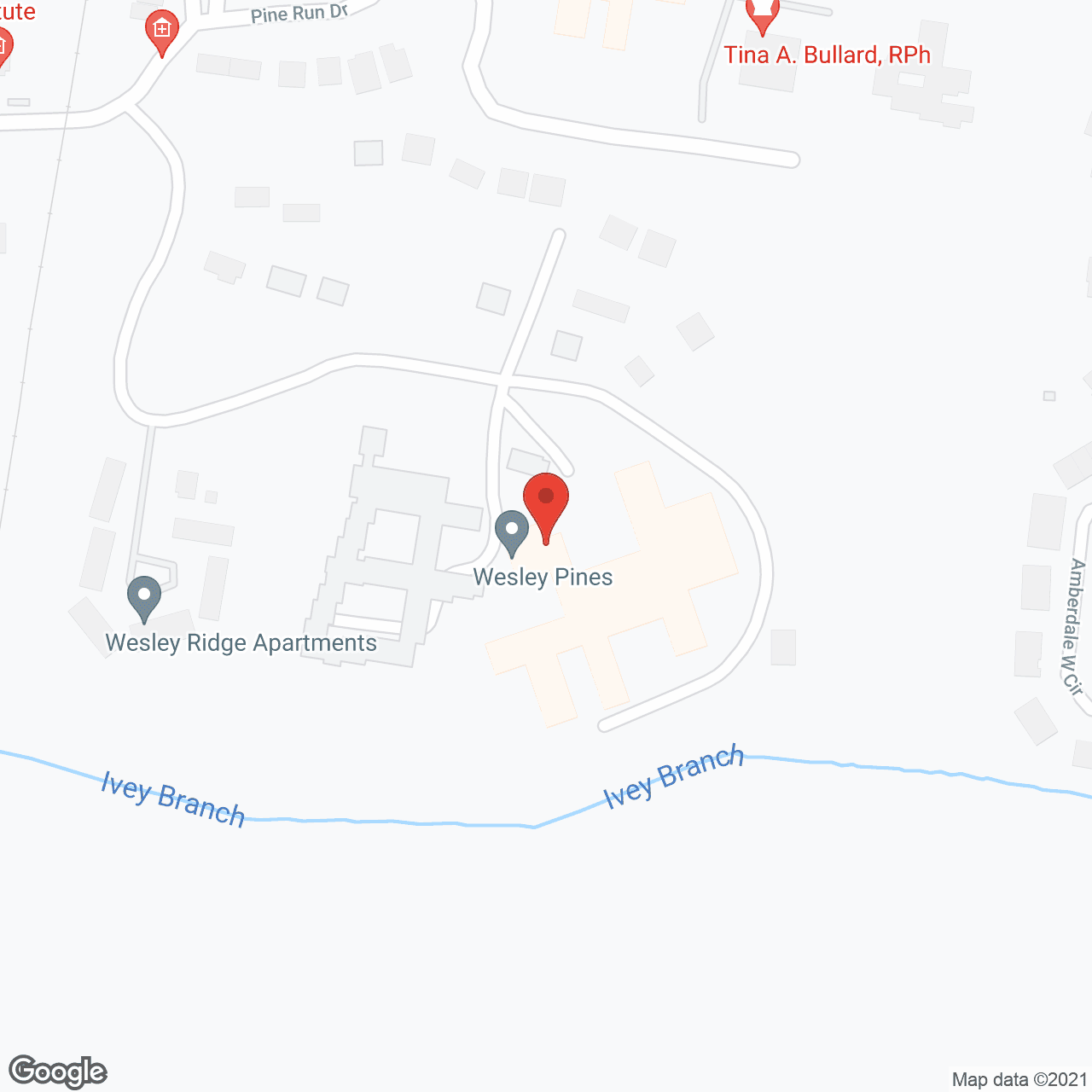 Wesley Pines in google map