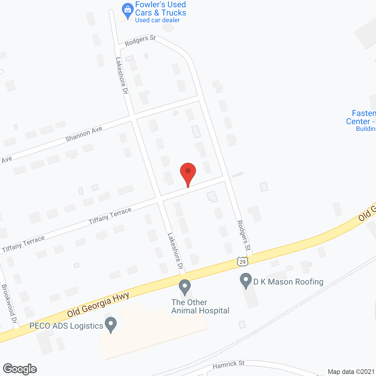 Viva Senior Living at Gaffney in google map