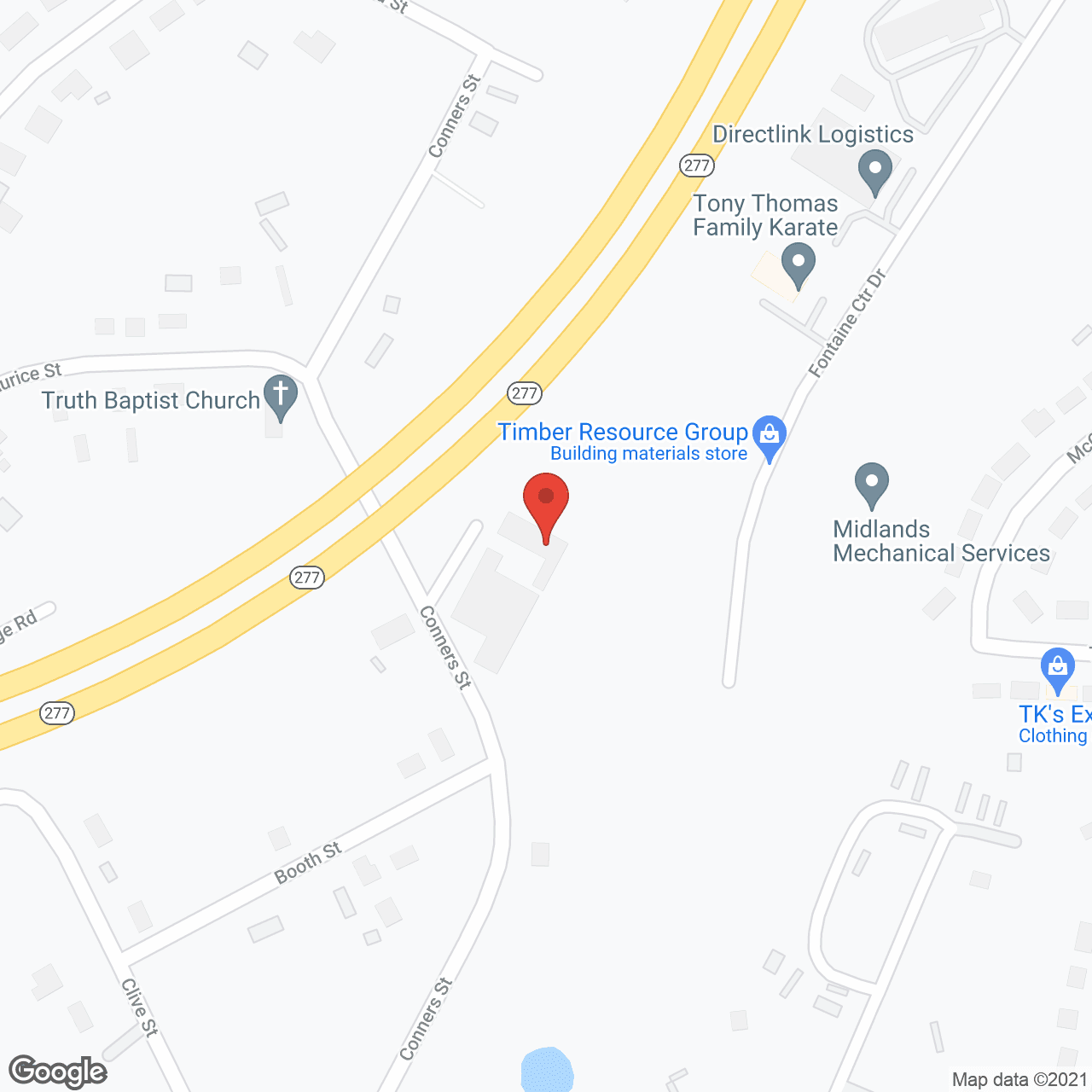 Highlands Senior Living Columbia in google map