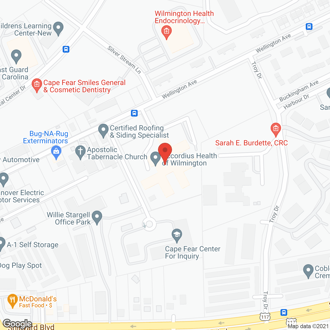 Accordus Health in google map