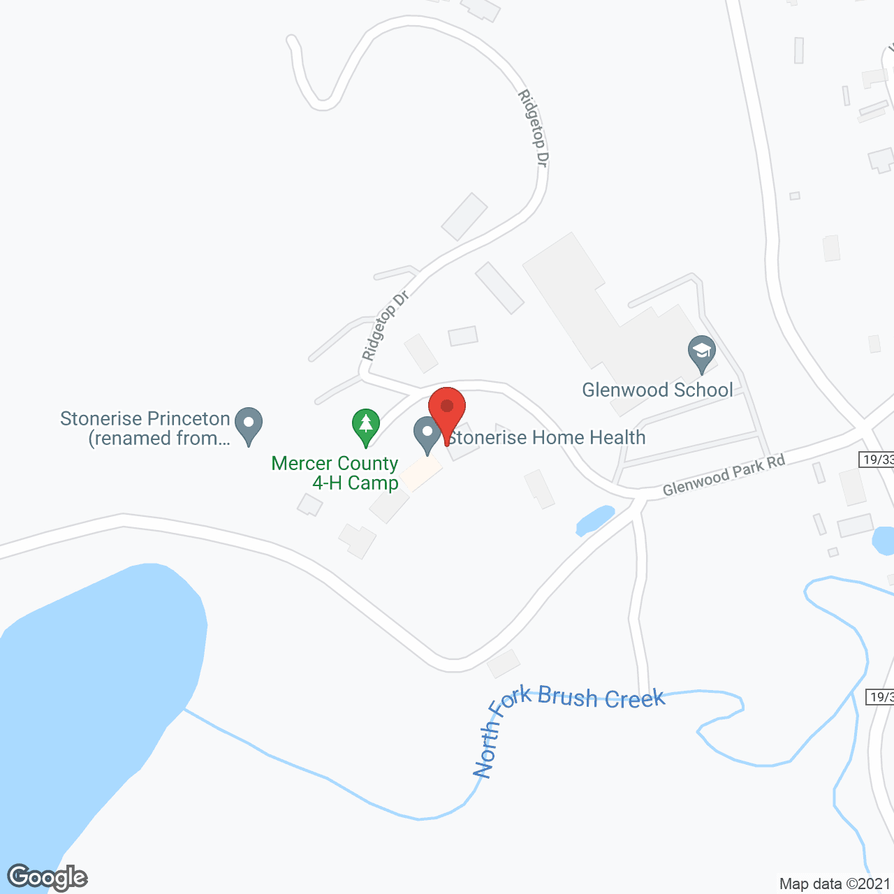 GlenWood Park Retirement Village in google map