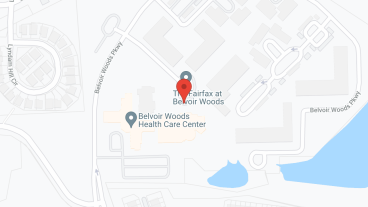The Fairfax, a CCRC in google map