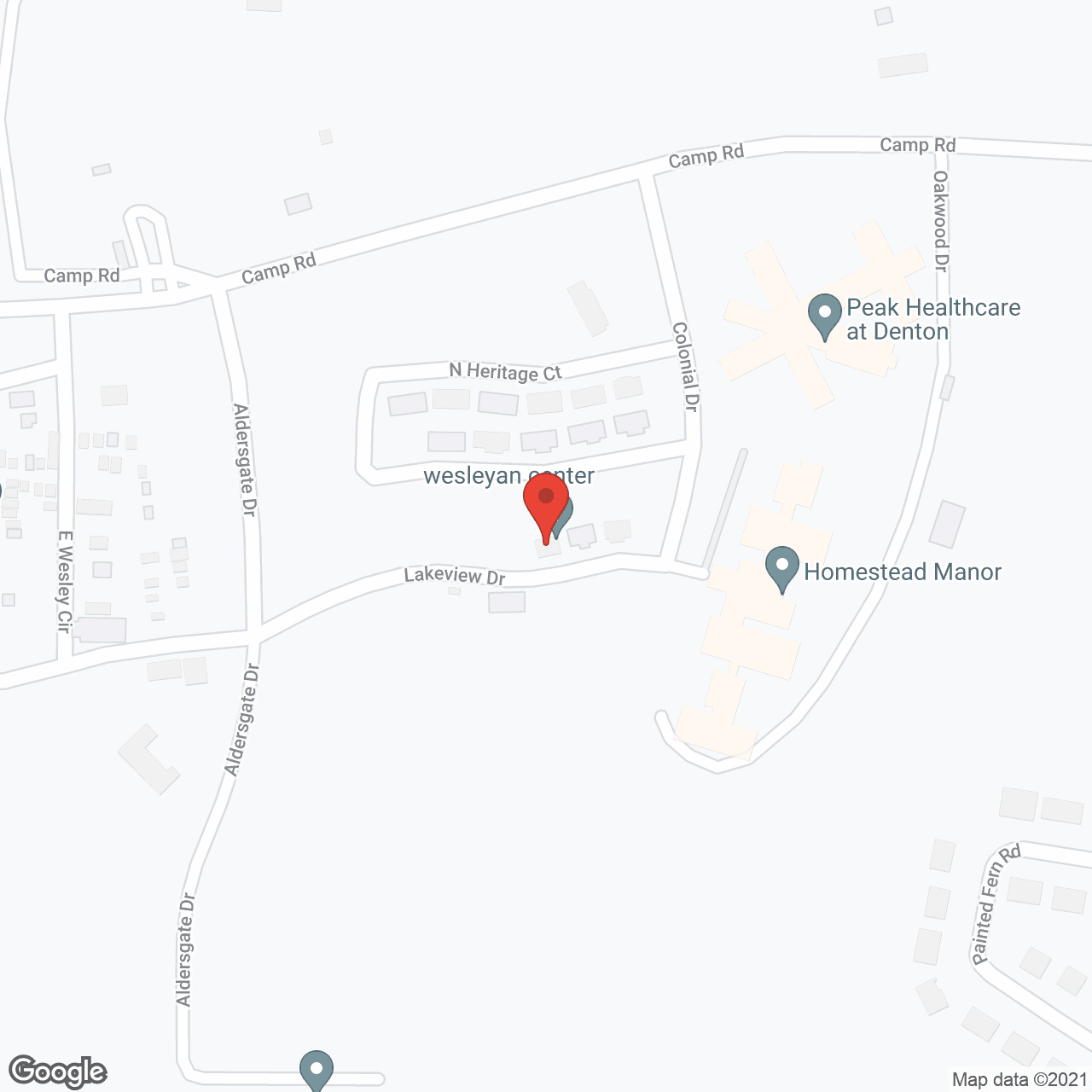 Wesleyan Retirement Center in google map