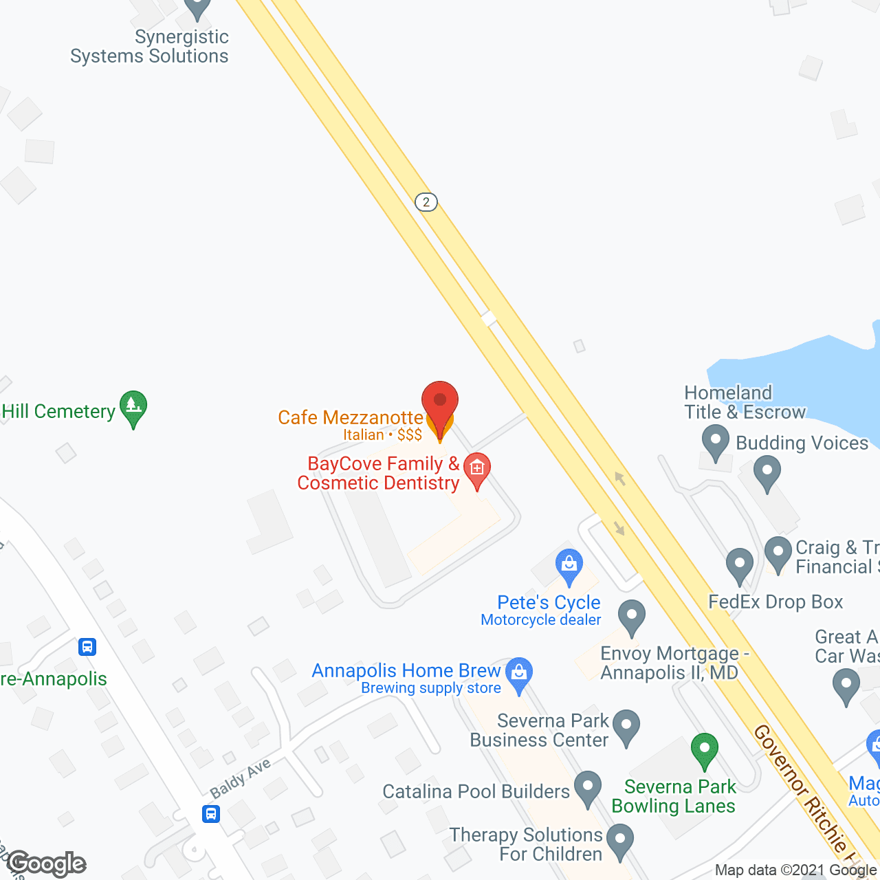 Millennium Health Svc in google map