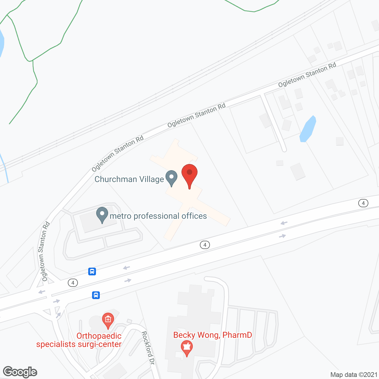 Excelcare at Newark Independent Living in google map