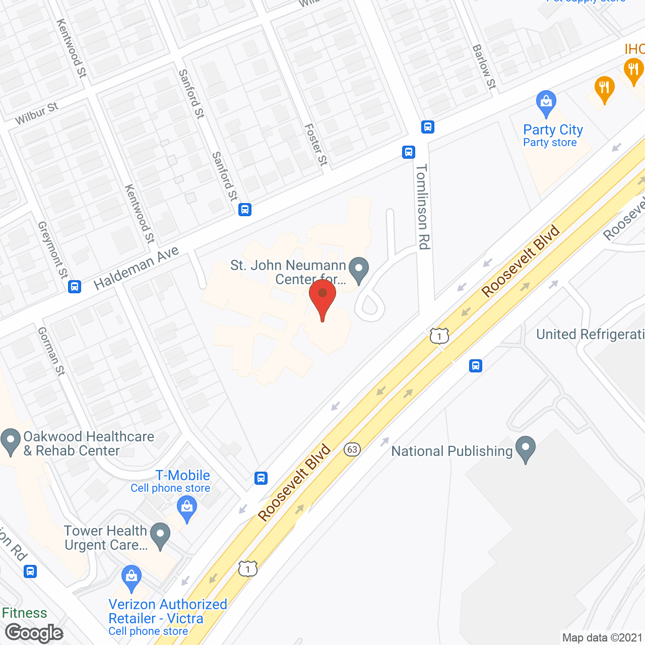 Saint John Neumann Nursing Home in google map