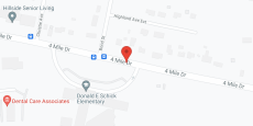 Hillside Senior Living in google map