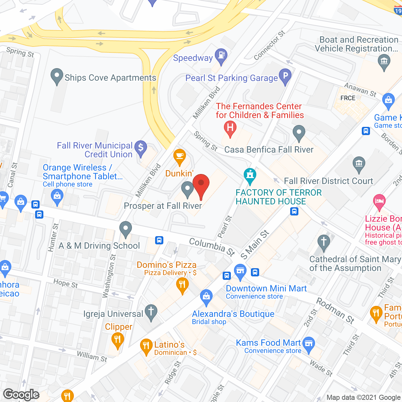 River Falls Senior Living in google map