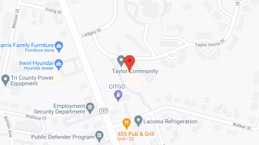 Taylor Community Laconia in google map