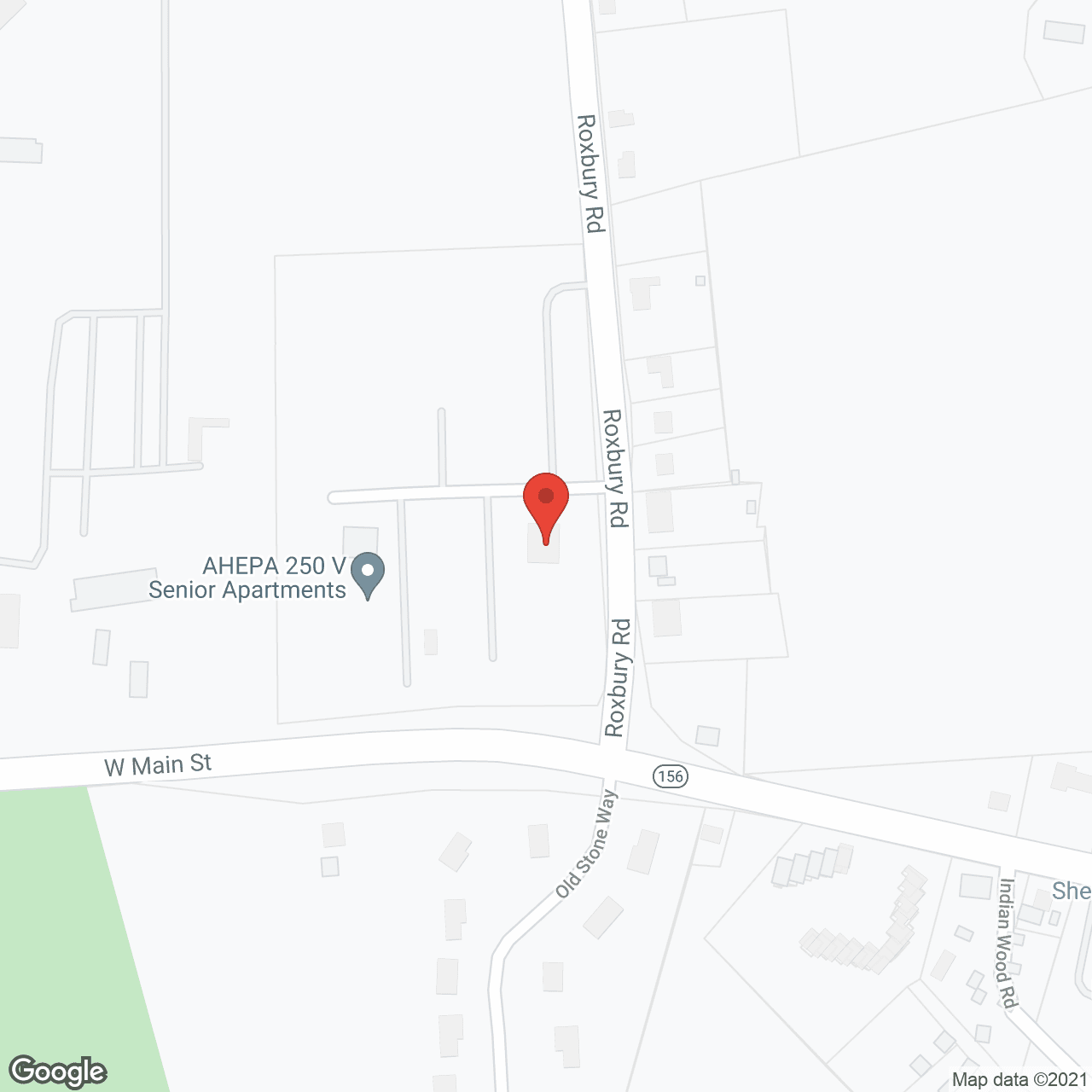 AHEPA 250 Senior Apartments in google map