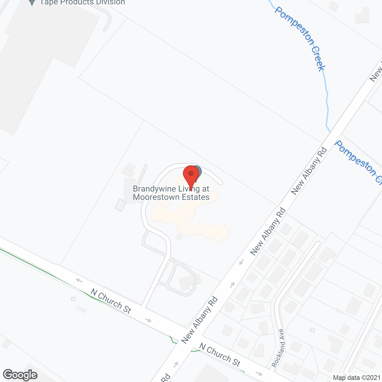 Brandywine Assisted Living at Moorestown Estates in google map