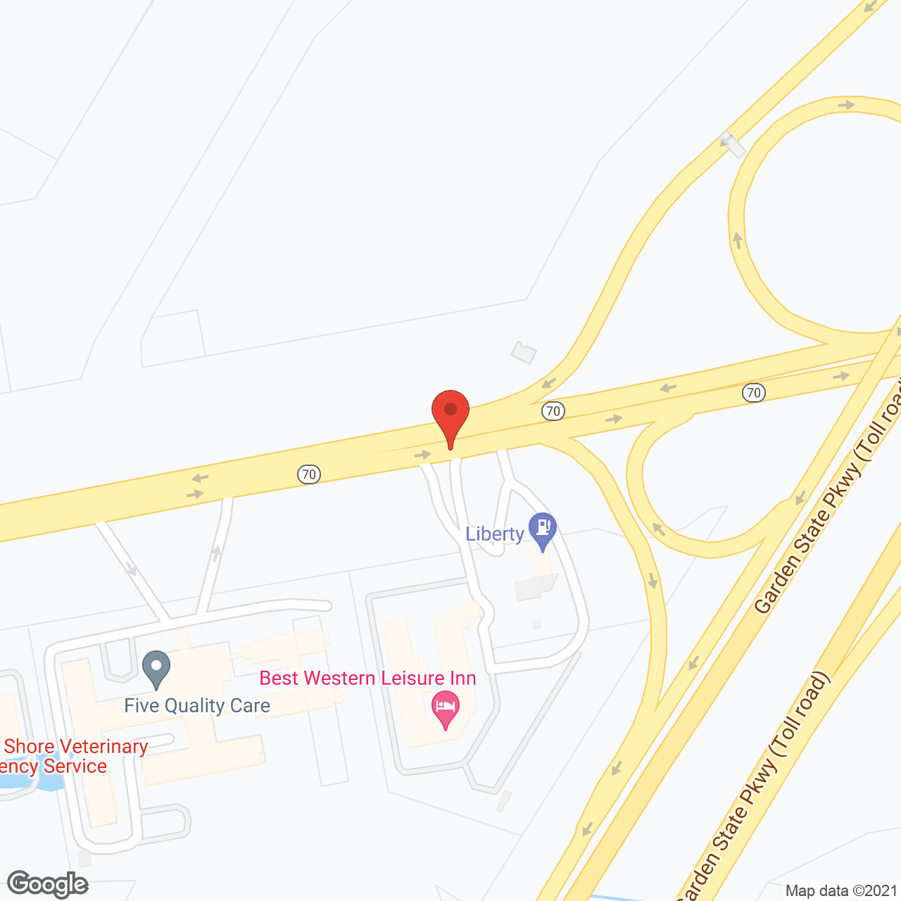 The Terraces at Lakewood in google map