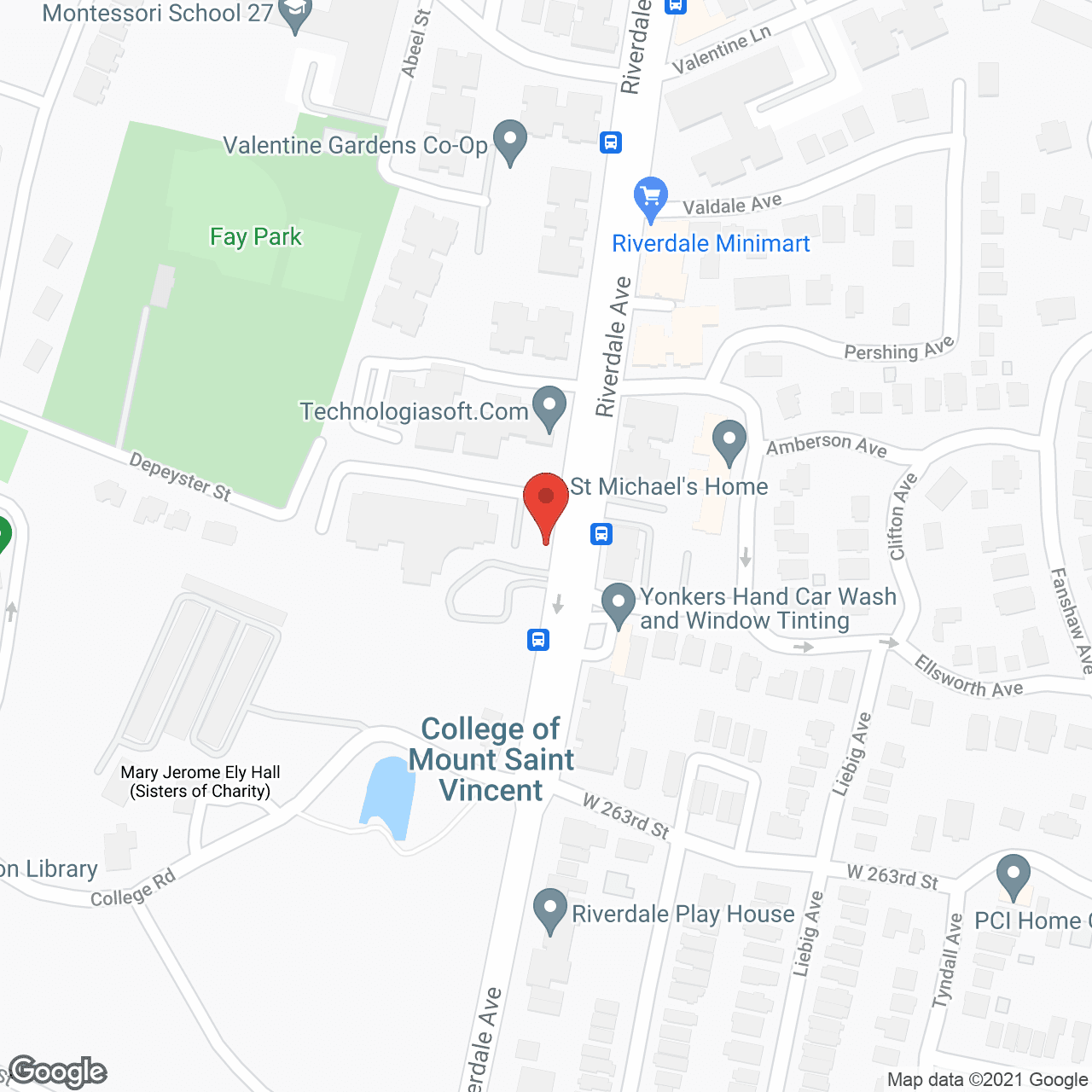 Ciel on the Hudson in google map