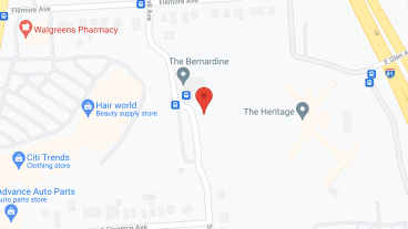 The Bernadine in google map