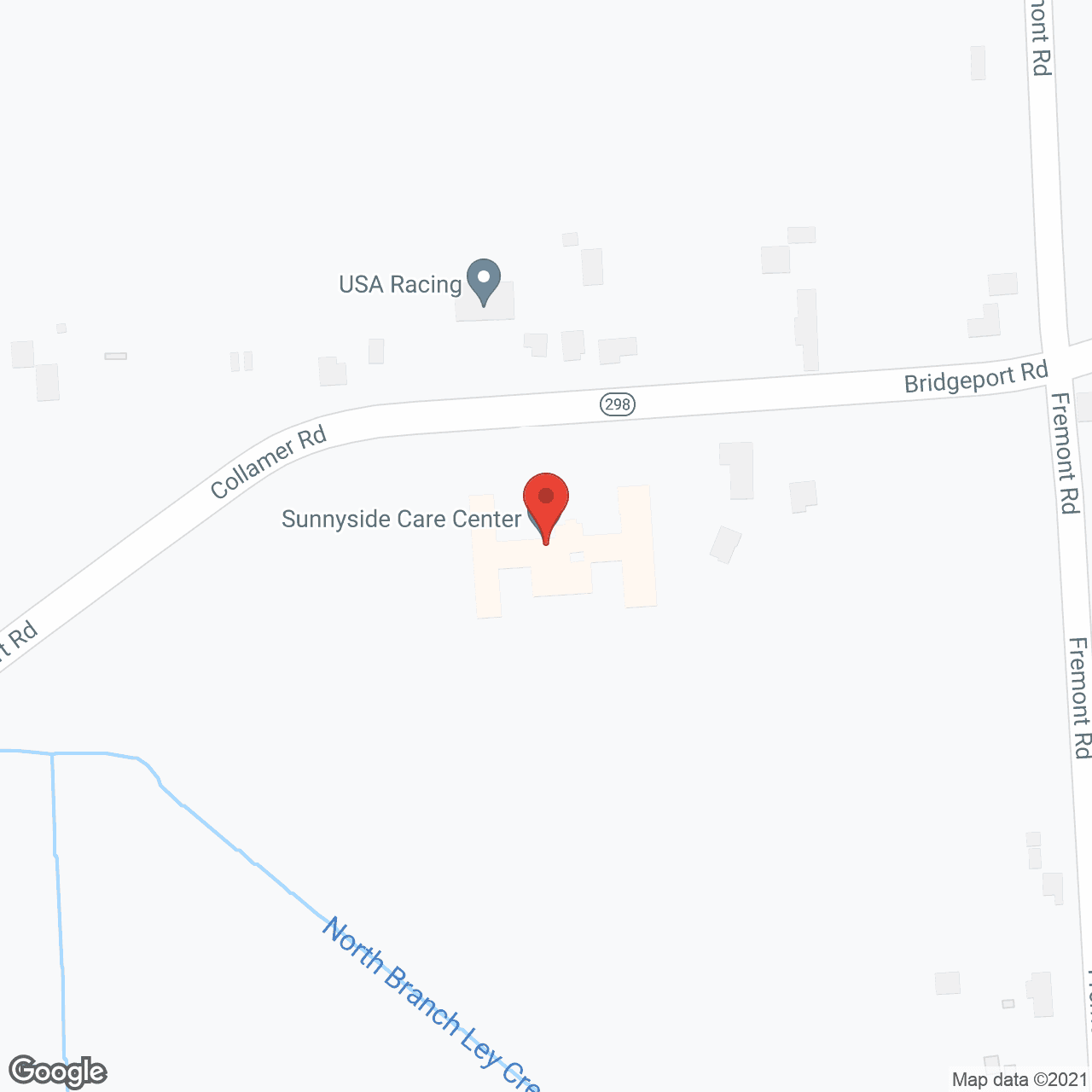 Sunnyside Care Ctr in google map