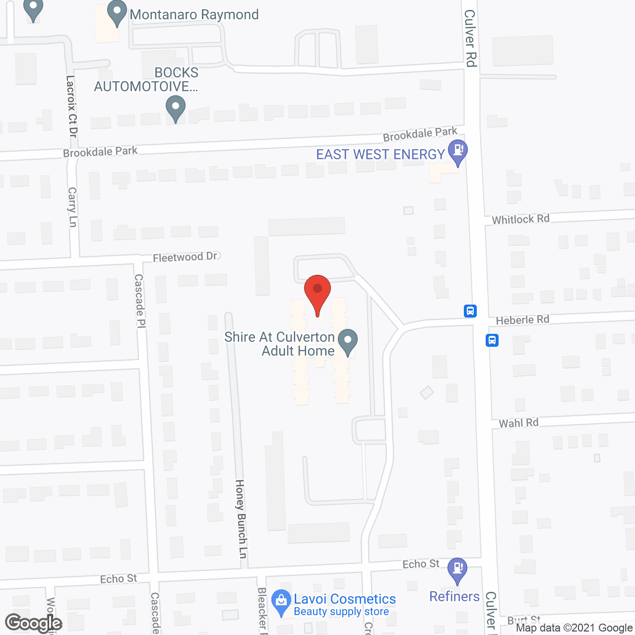 Shire Senior Living in google map