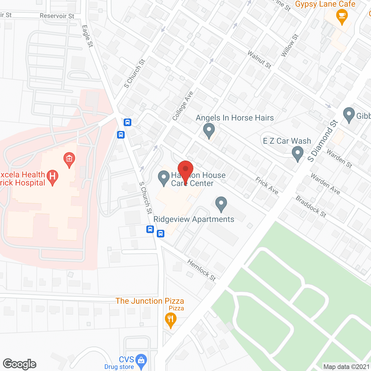 The Villages of Harmon House in google map