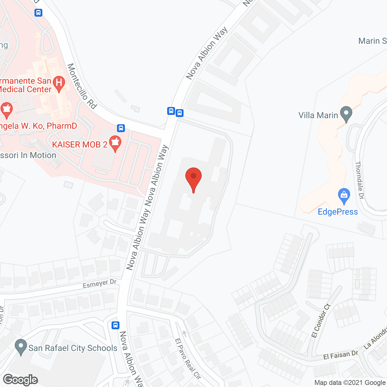 Nazareth House in google map