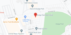 Dodge Park and The Oasis at Dodge Park in google map