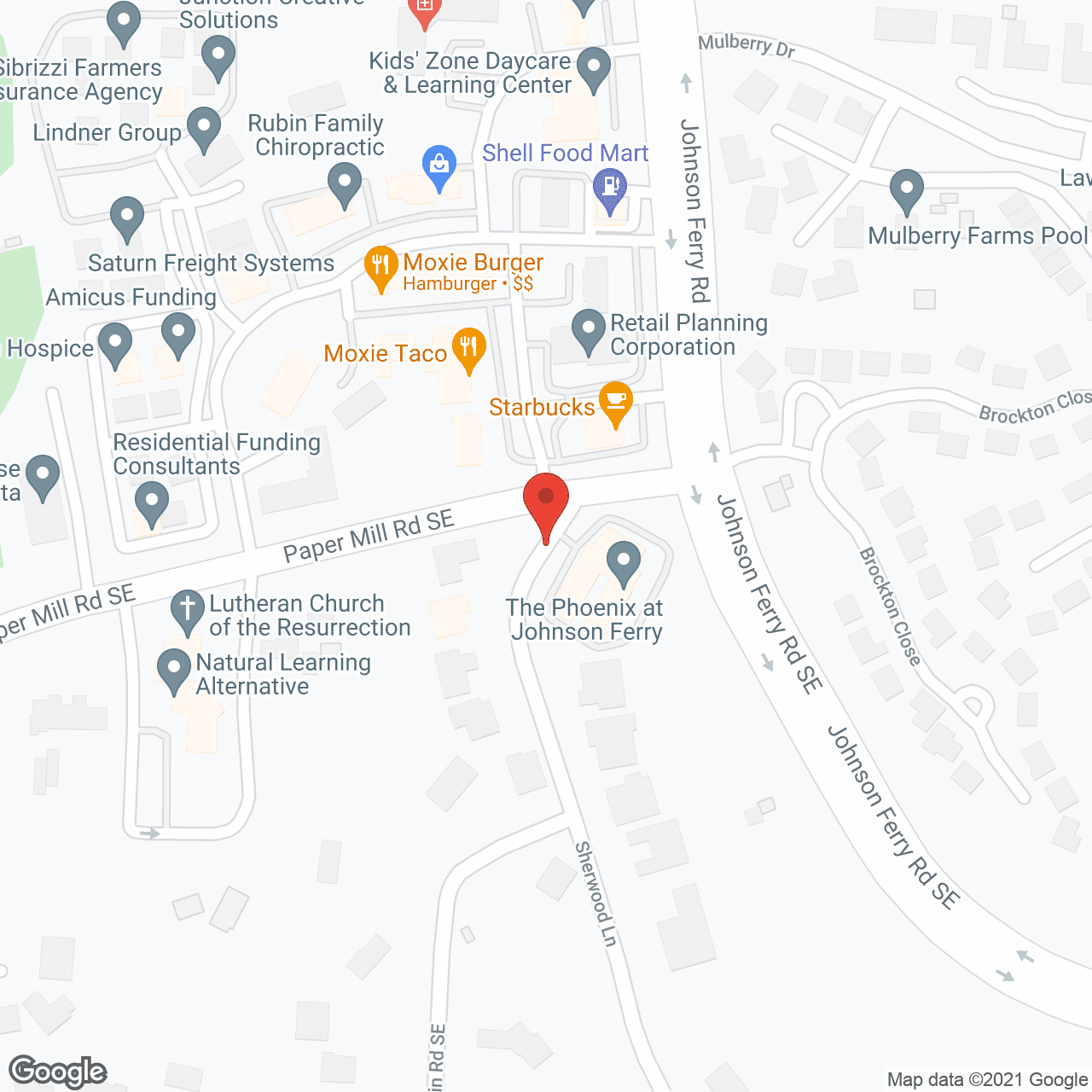 The Pearl at East Cobb in google map