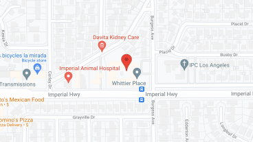 Discovery Commons Whittier in google map