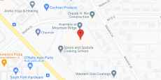 Mountain Ridge in google map