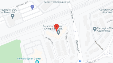 Paramount Senior Living at Newark in google map