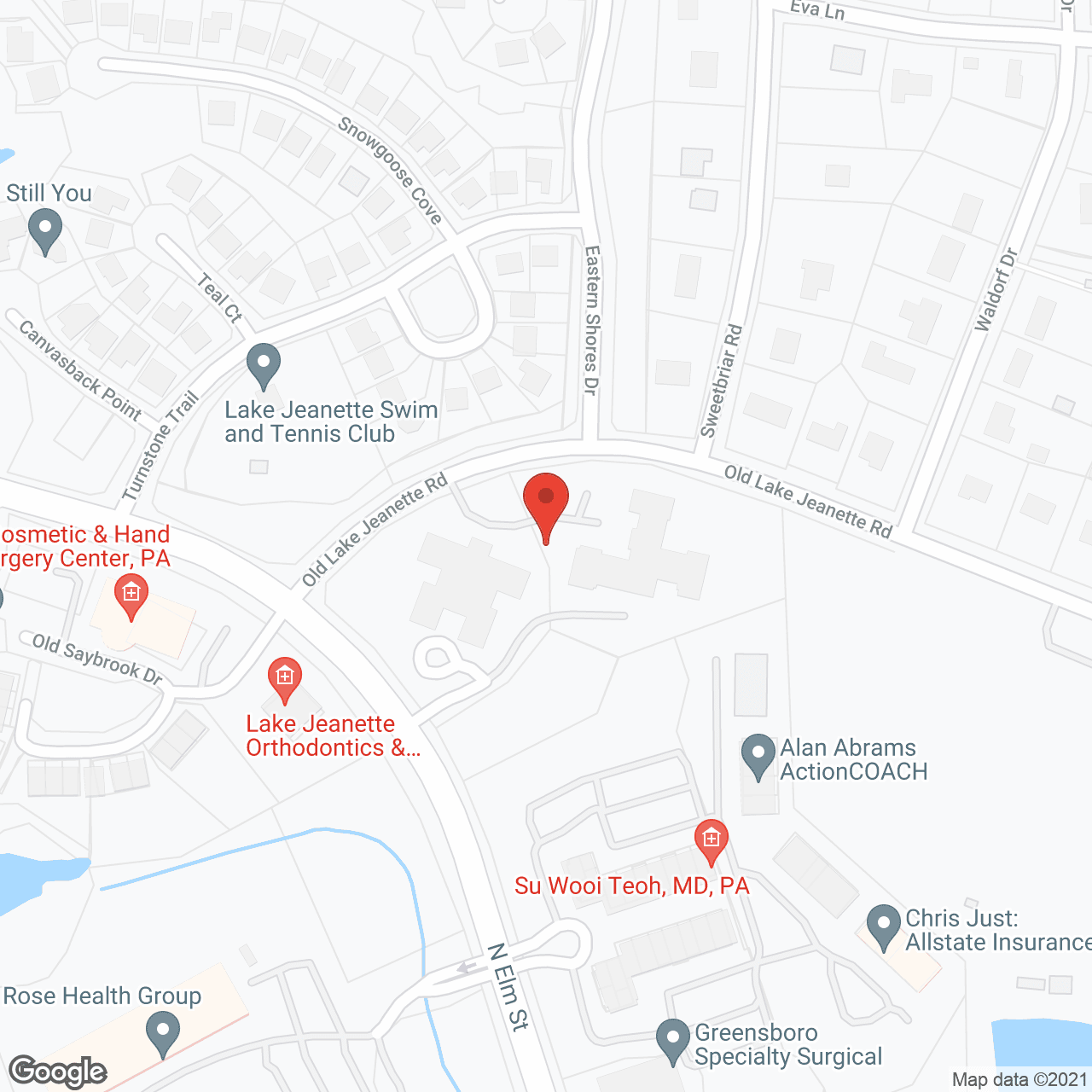 Brookstone Terrace of Greensboro in google map