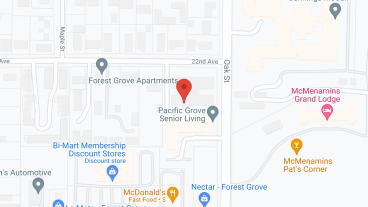 Pacific Grove Senior Living in google map