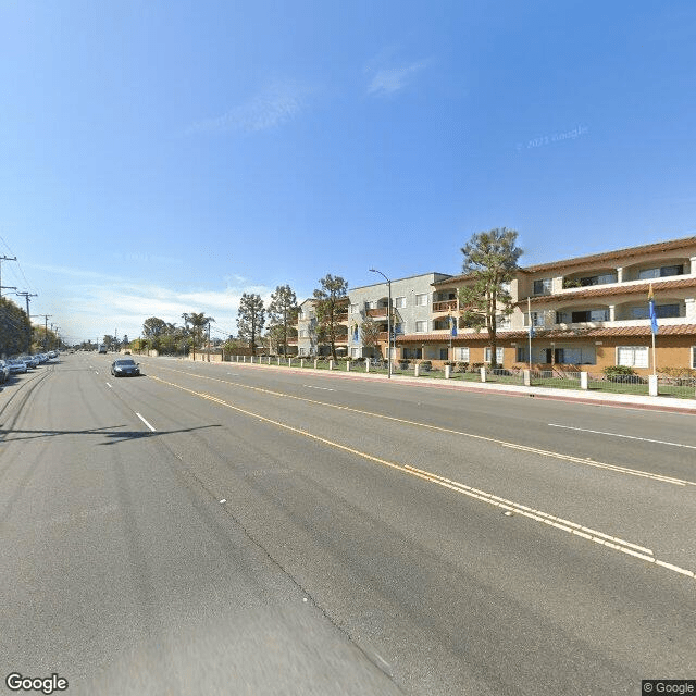 street view of Huntington Villas Senior Apartments