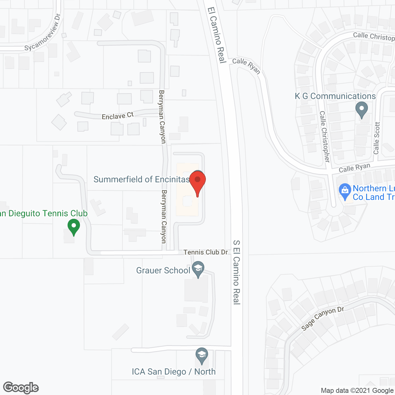 Summerfield of Encinitas Memory Care in google map