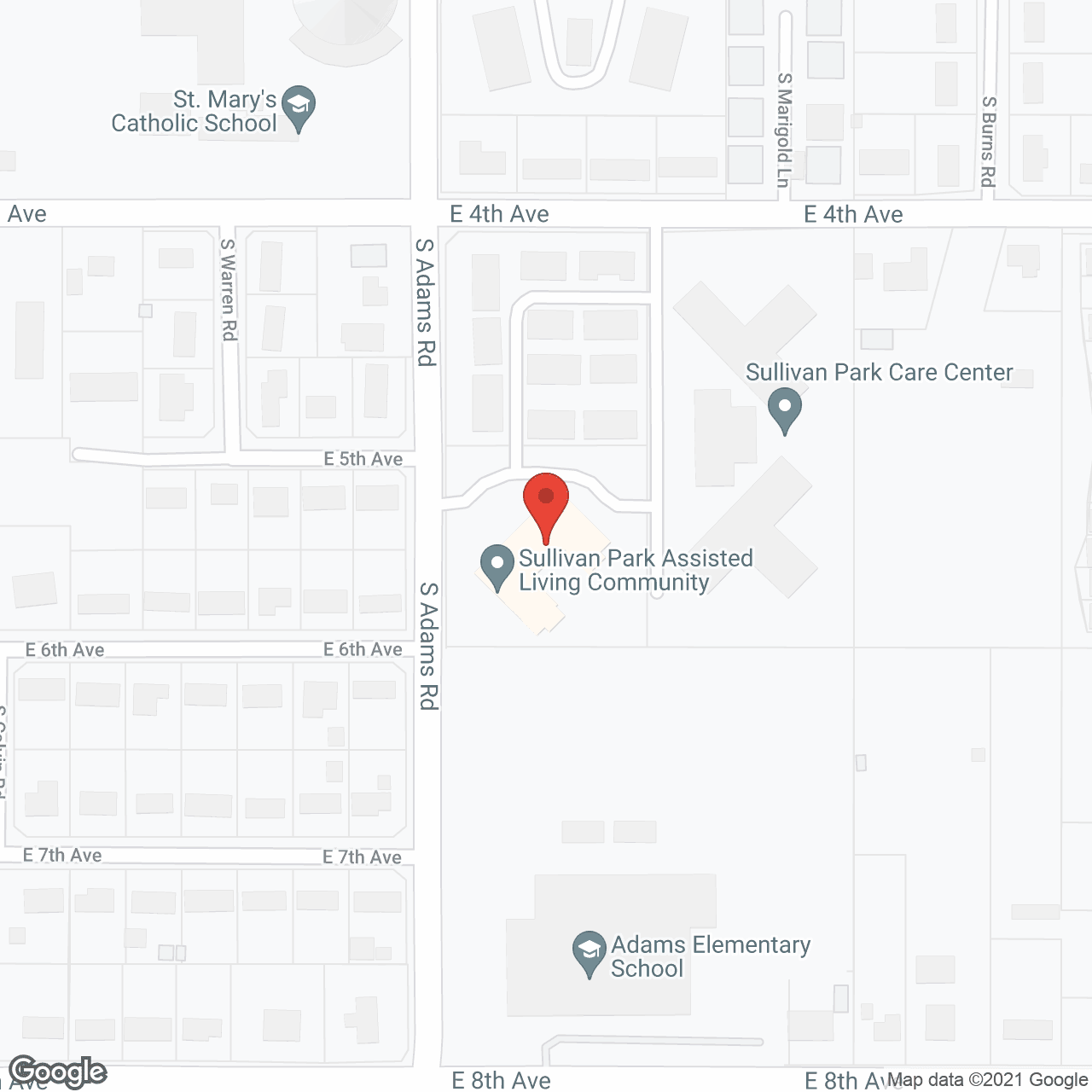 Sullivan Park Senior Living in google map