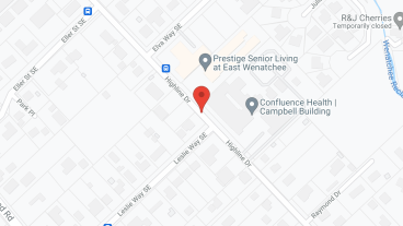 East Wenatchee Senior Living in google map