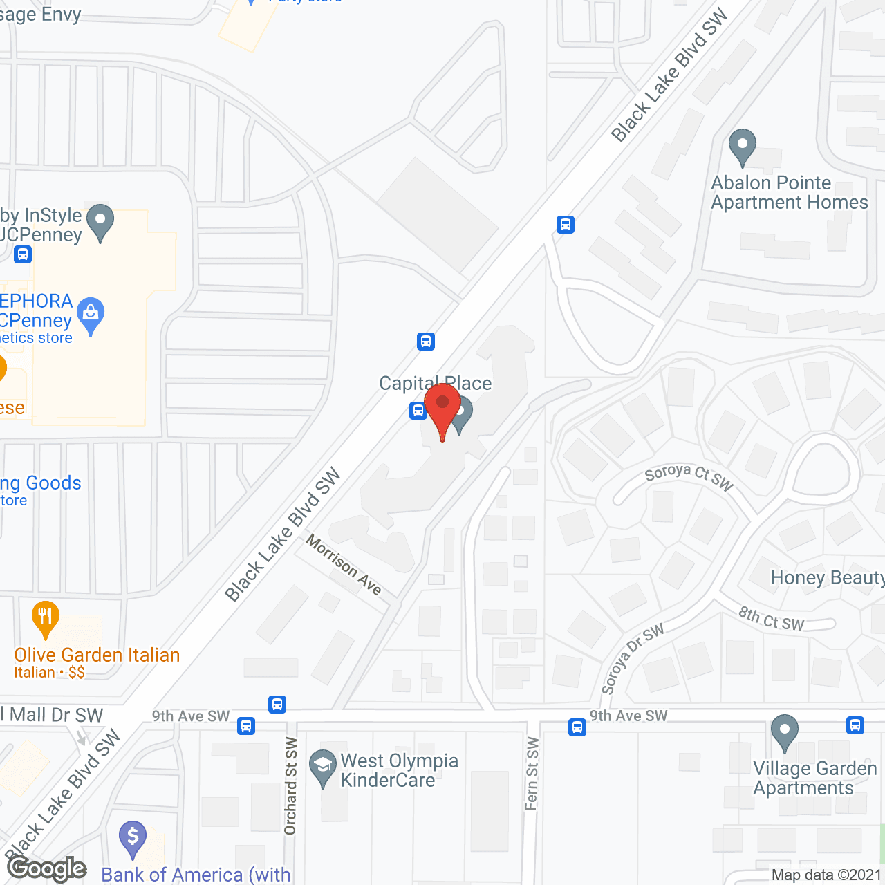 Capital Place in google map