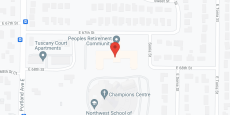 Peoples Senior Living in google map