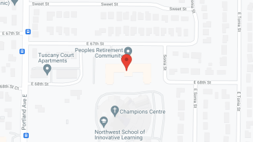 Peoples Senior Living in google map