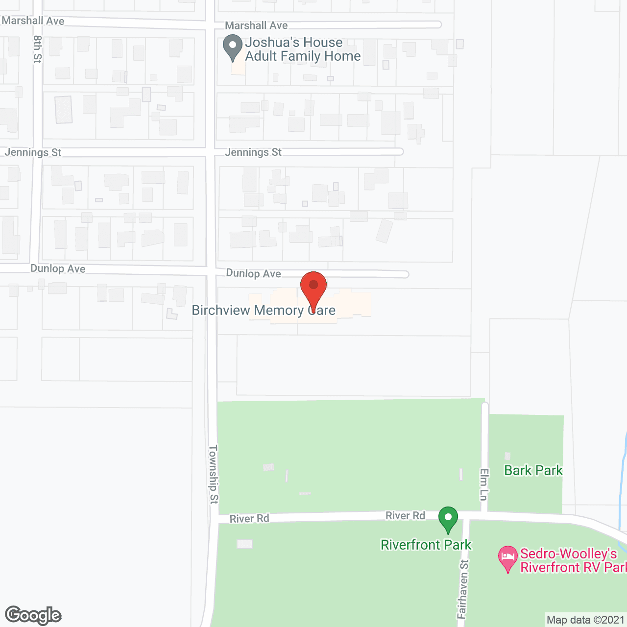 Birchview Memory Care in google map