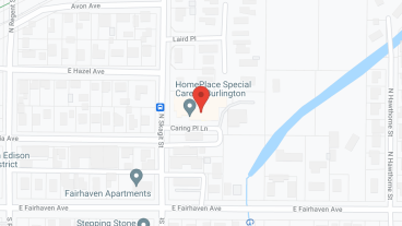HomePlace at Burlington by Cogir in google map