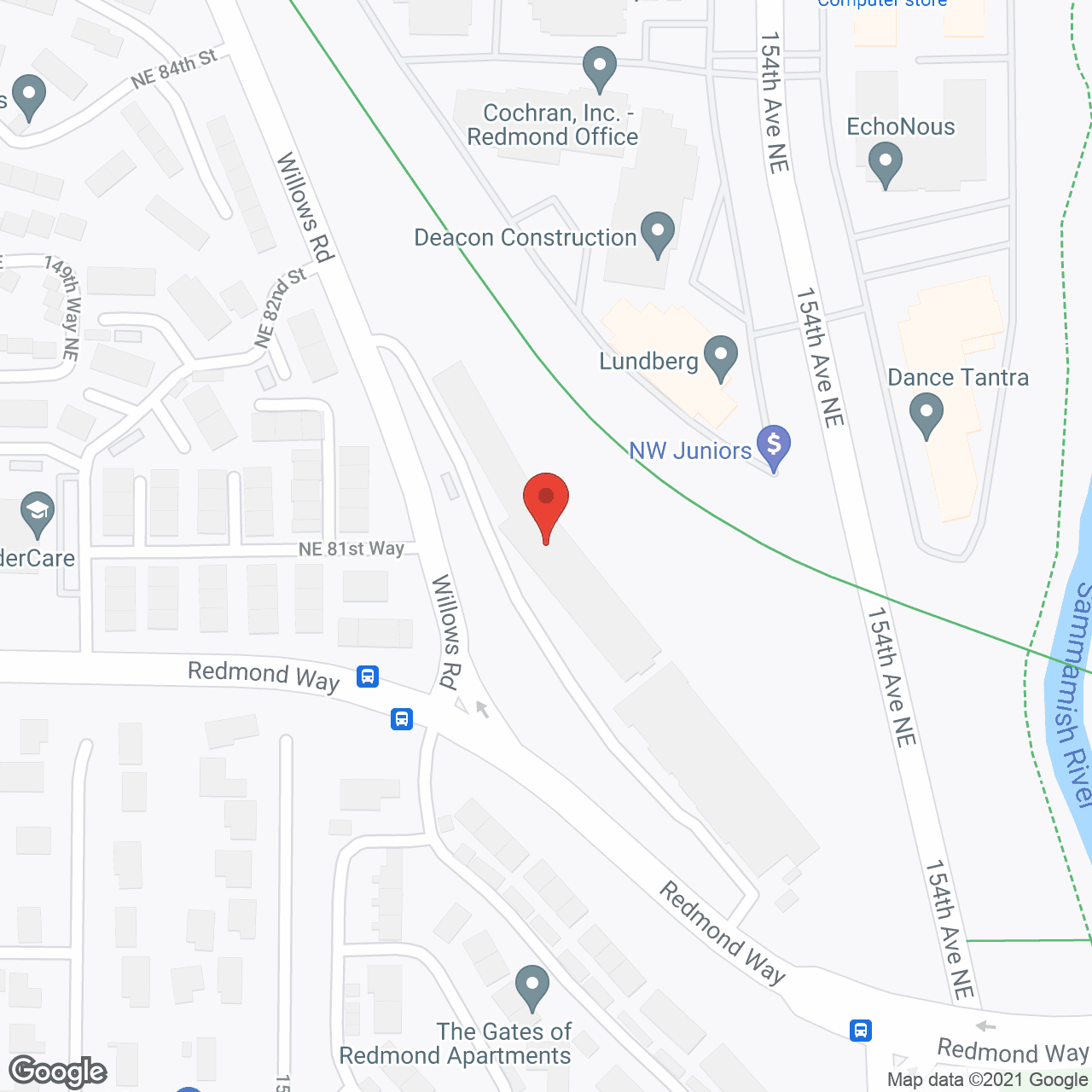 Redmond Heights Senior Living in google map