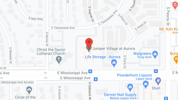 Juniper Village at Aurora in google map
