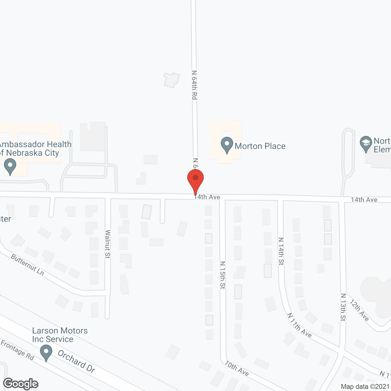 Morton Memory Care in google map