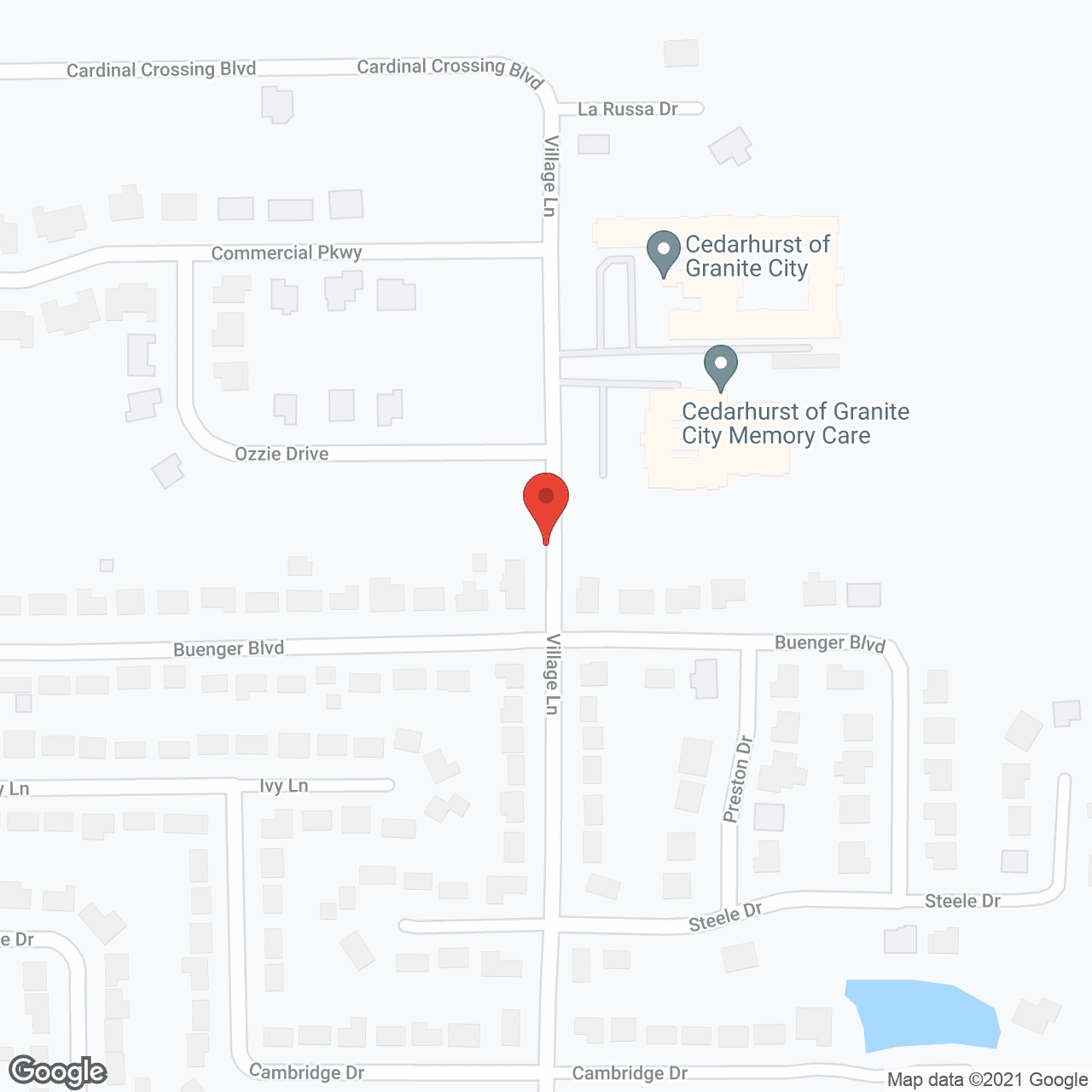 Longevity Living of Granite City in google map